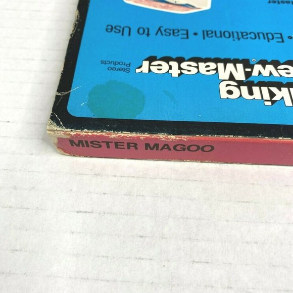 Talking View-Master Mister Mr Magoo Cartoon 3 Reel Boxed Set TH56 Vintage Kids - Picture 7 of 10